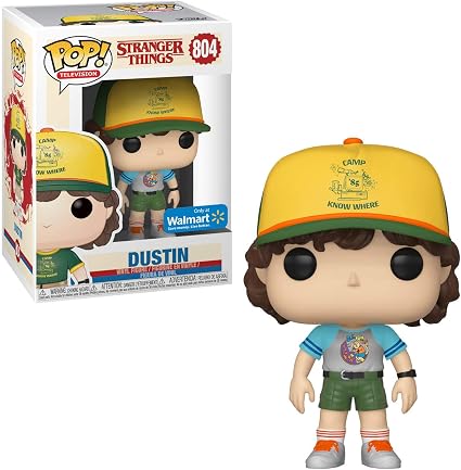 Funko Pop Stranger Things Dustin Arcade Cat Tee 804