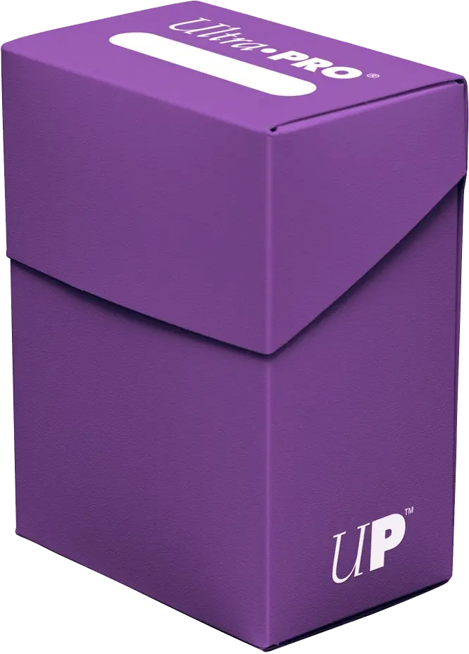 Ultra Pro 80+ deck box purple