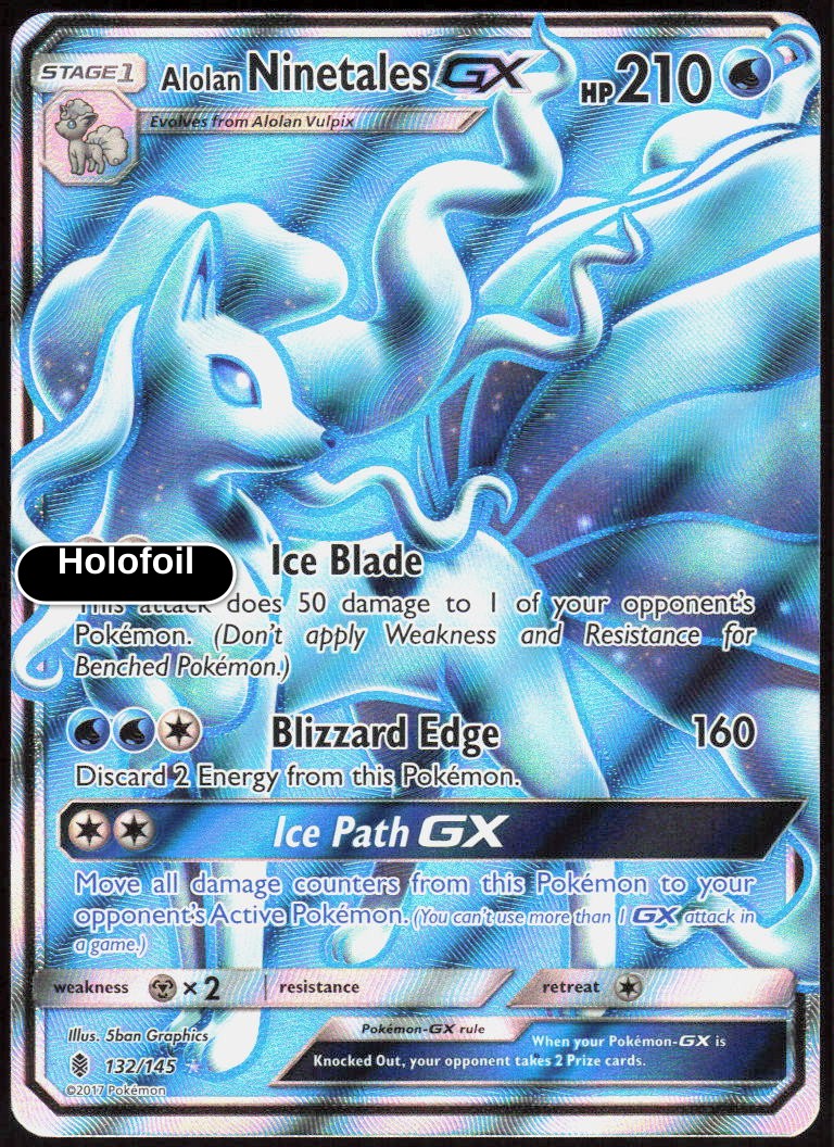 Alolan Ninetales GX (Full Art)