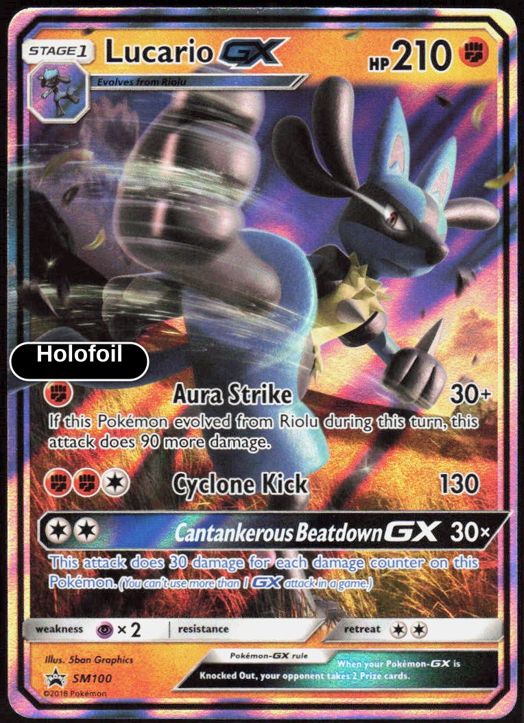 Lucario GX - SM100