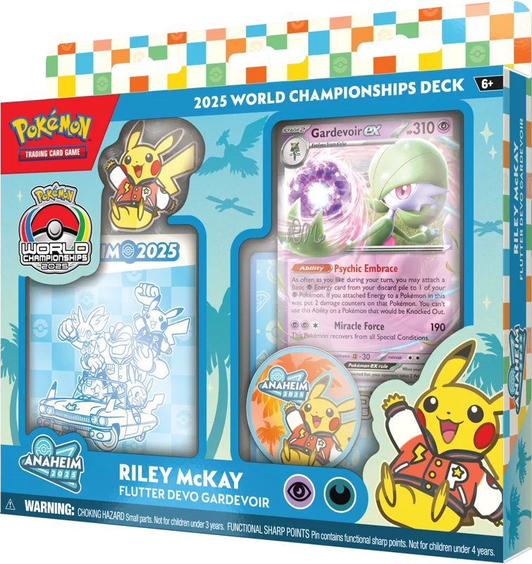 Pokemon World Championships Deck 2025 Riley McKay - Flutter Devo Gardevoir
