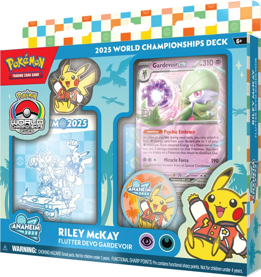 Pokemon World Championships Deck 2025 Riley McKay - Flutter Devo Gardevoir