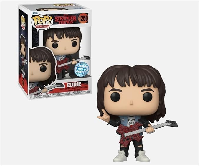 Funko Pop Stranger Things Eddie with guitar 1250