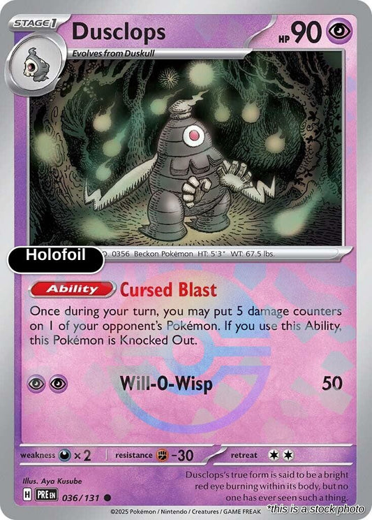 Dusclops (Poke Ball Pattern)