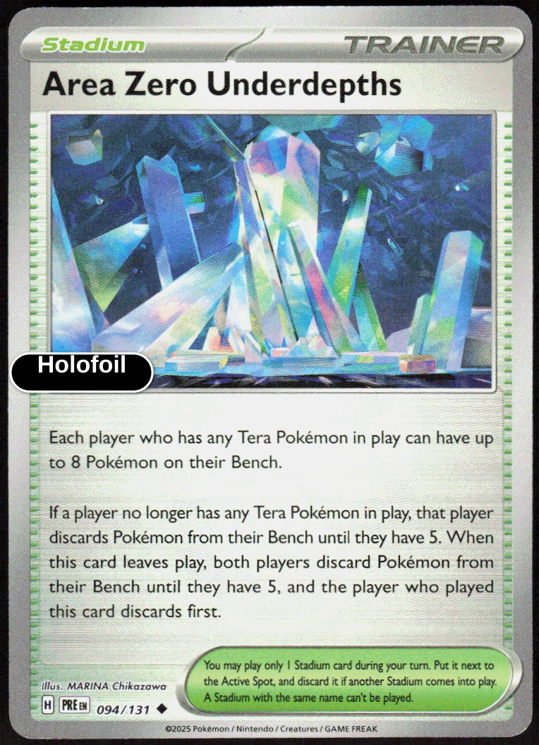 Area Zero Underdepths (Poke Ball Pattern)