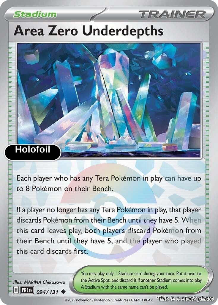Area Zero Underdepths (Poke Ball Pattern)