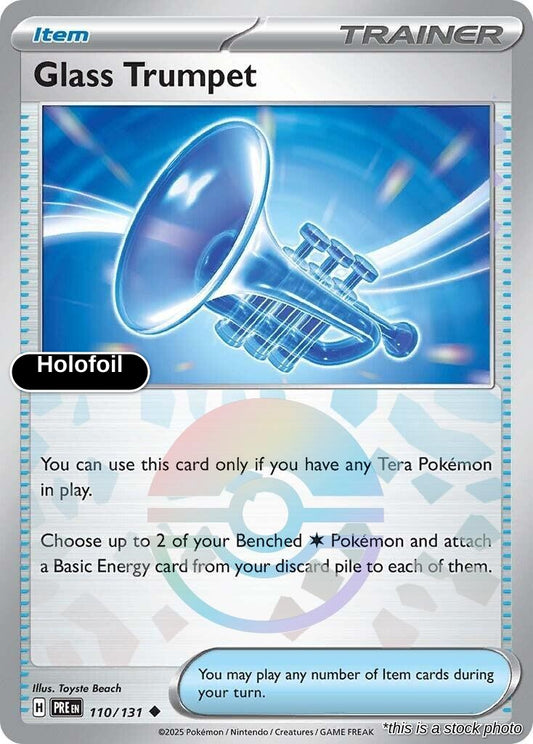 Glass Trumpet (Poke Ball Pattern)