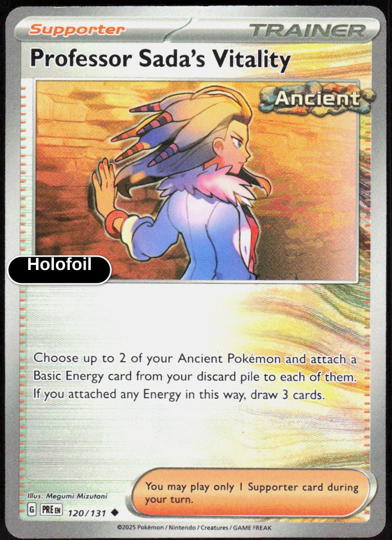 Professor Sada's Vitality (Poke Ball Pattern)