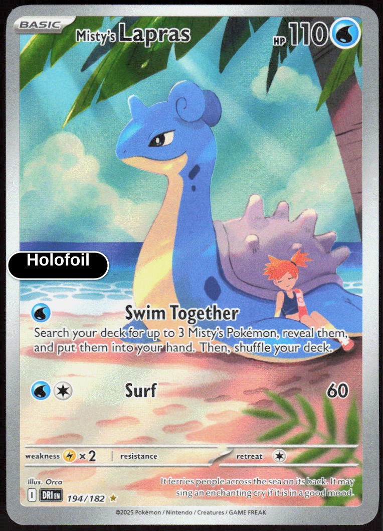 Misty's Lapras - 194/182