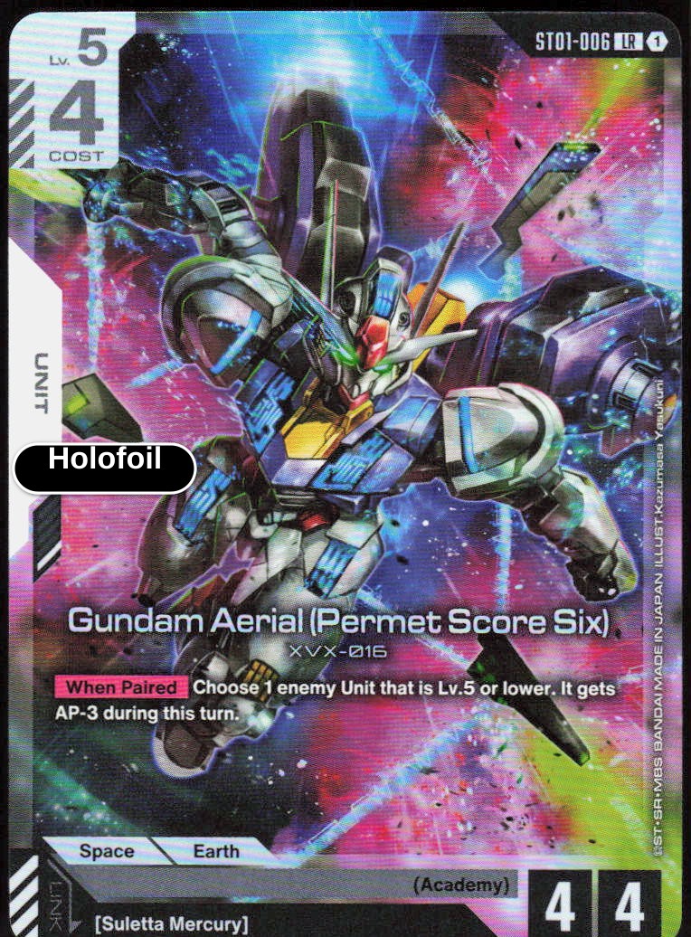 Gundam Aerial (Permet Score Six)