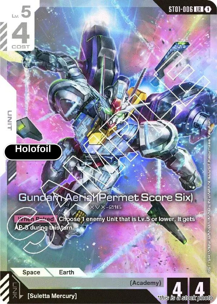Gundam Aerial (Permet Score Six)