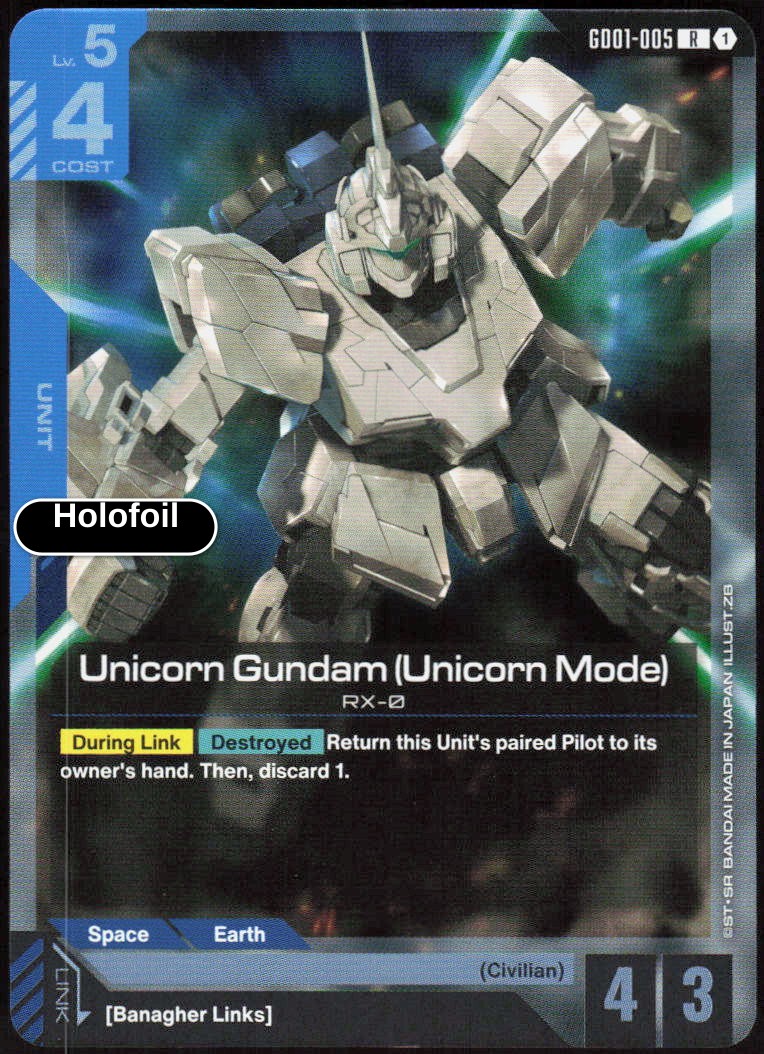Unicorn Gundam (Unicorn Mode)