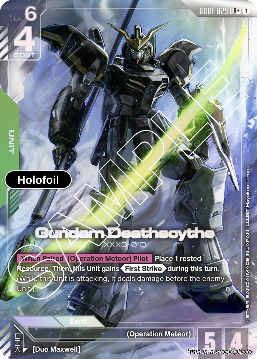 Gundam Deathscythe (GD01-025) (LR+)