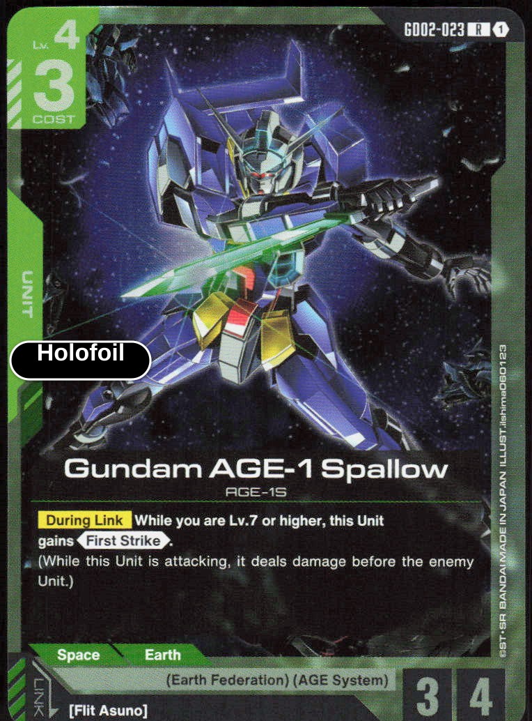 Gundam AGE-1 Spallow