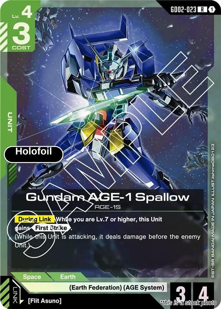 Gundam AGE-1 Spallow
