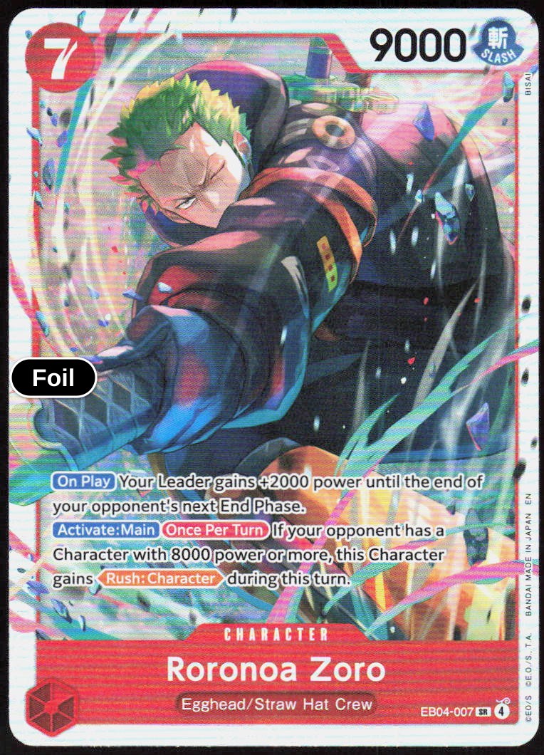 Roronoa Zoro (EB04-007)