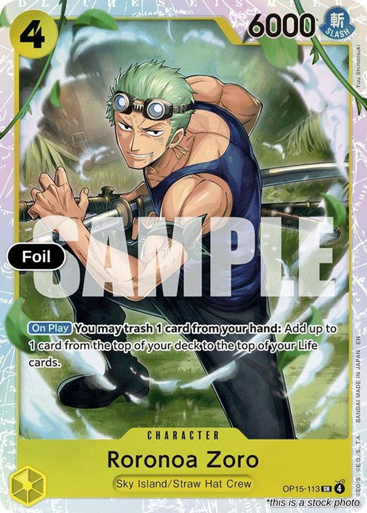 Roronoa Zoro (OP15-113)