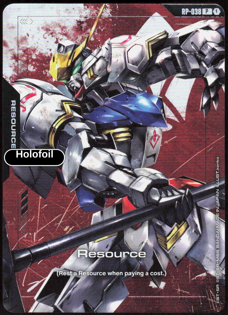 Resource (RP-038) (Premium Accessory Set - Mobile Suit Gundam: Iron-Blooded Orphans)