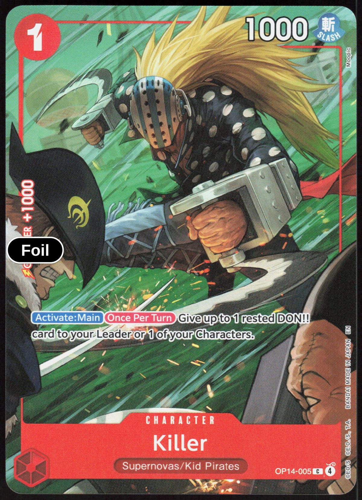 Killer (One Piece Card Game Illustration Box Vol. 8)