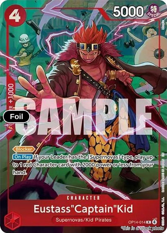 Eustass"Captain"Kid (One Piece Card Game Illustration Box Vol. 8)