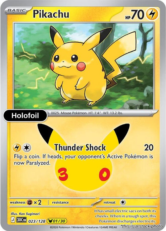 Pikachu - 023/128