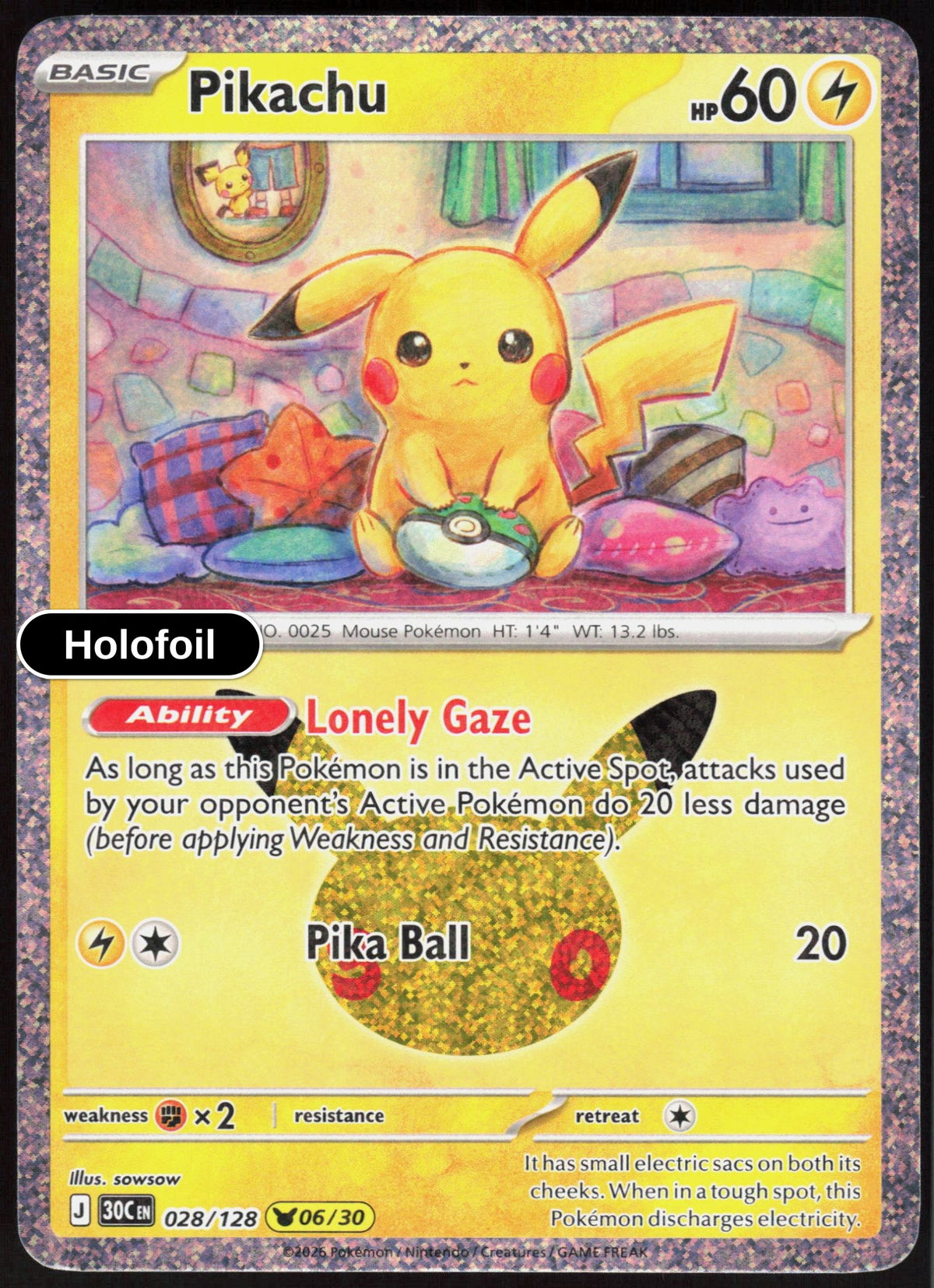 Pikachu - 028/128