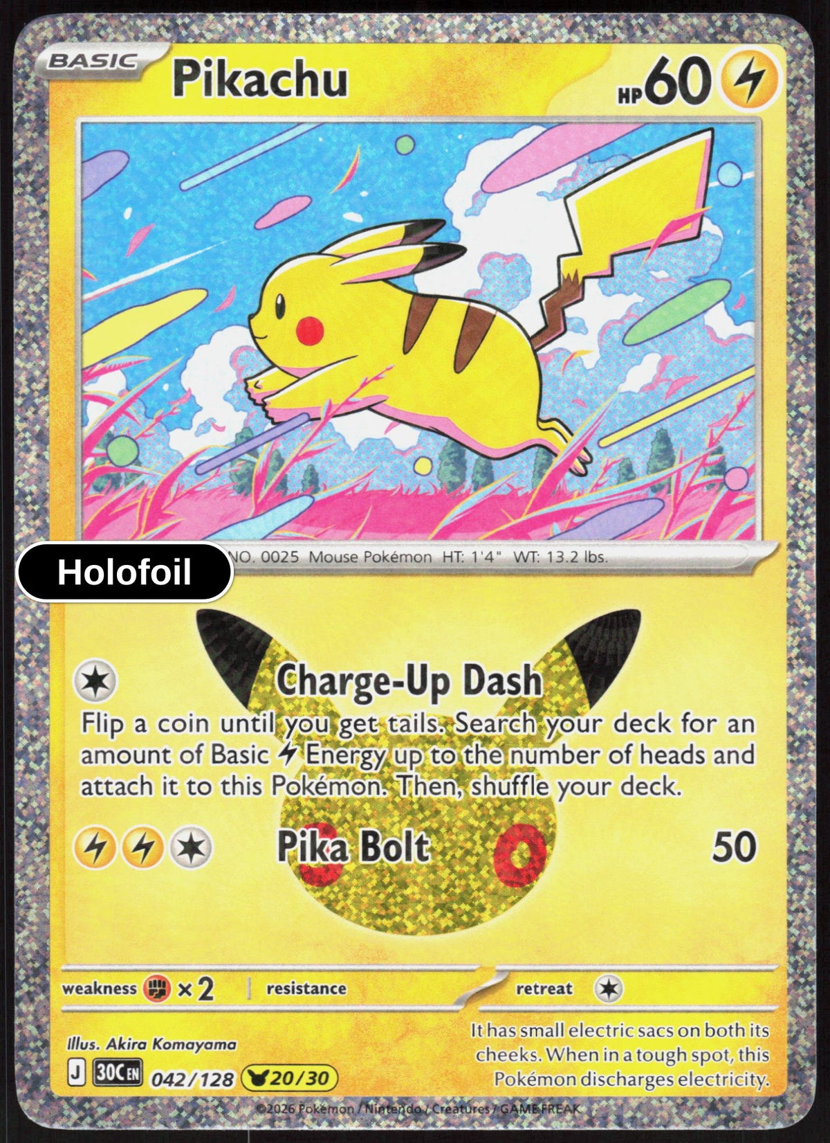 Pikachu - 042/128