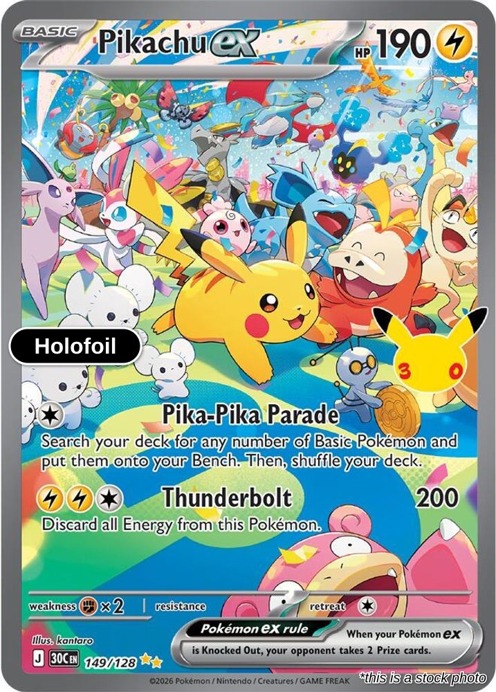 Pikachu ex - 149/128