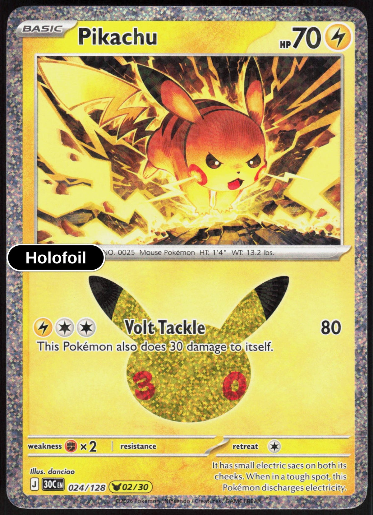 Pikachu - 024/128