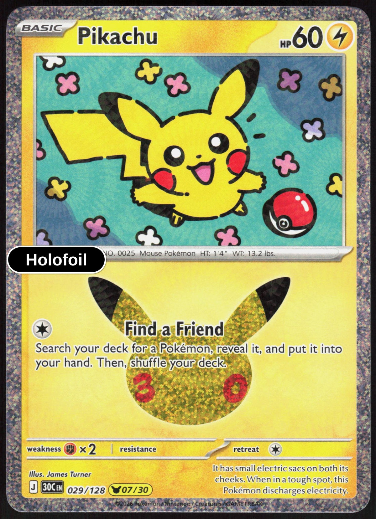 Pikachu - 029/128