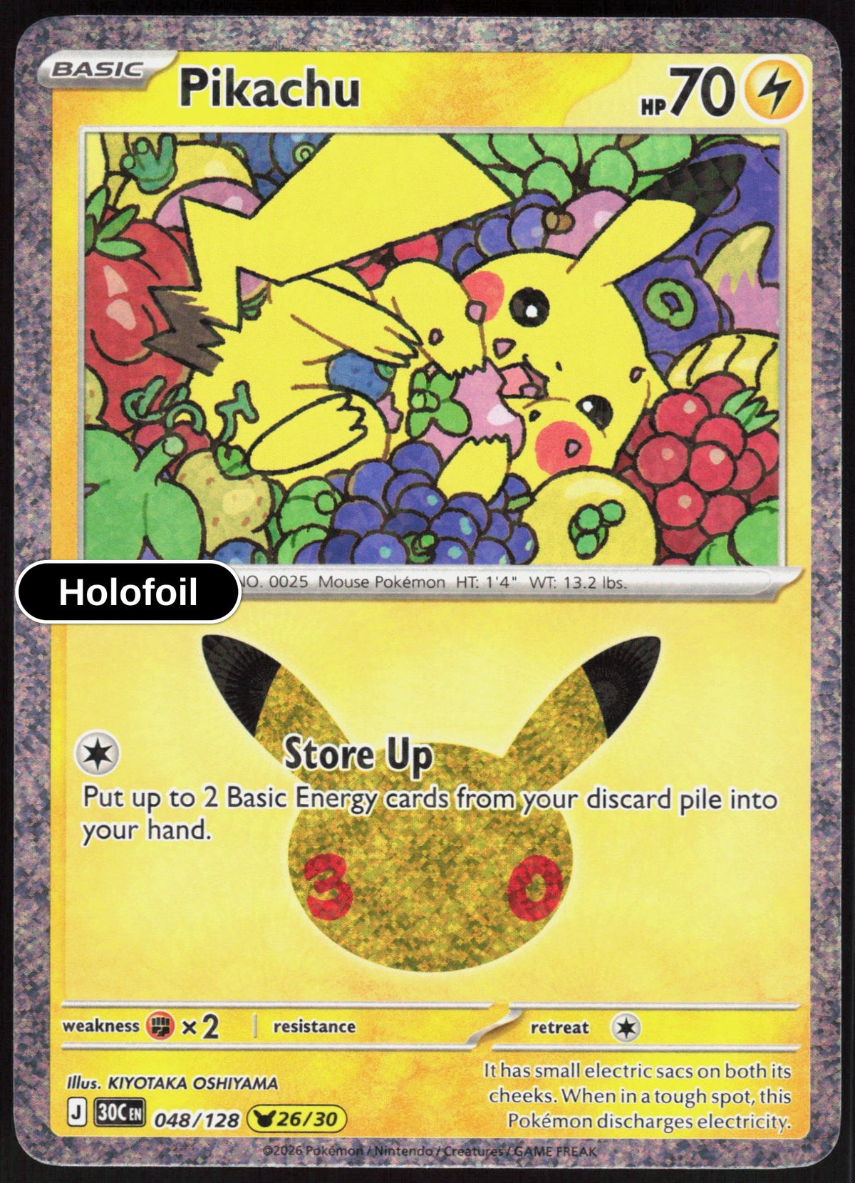 Pikachu - 048/128