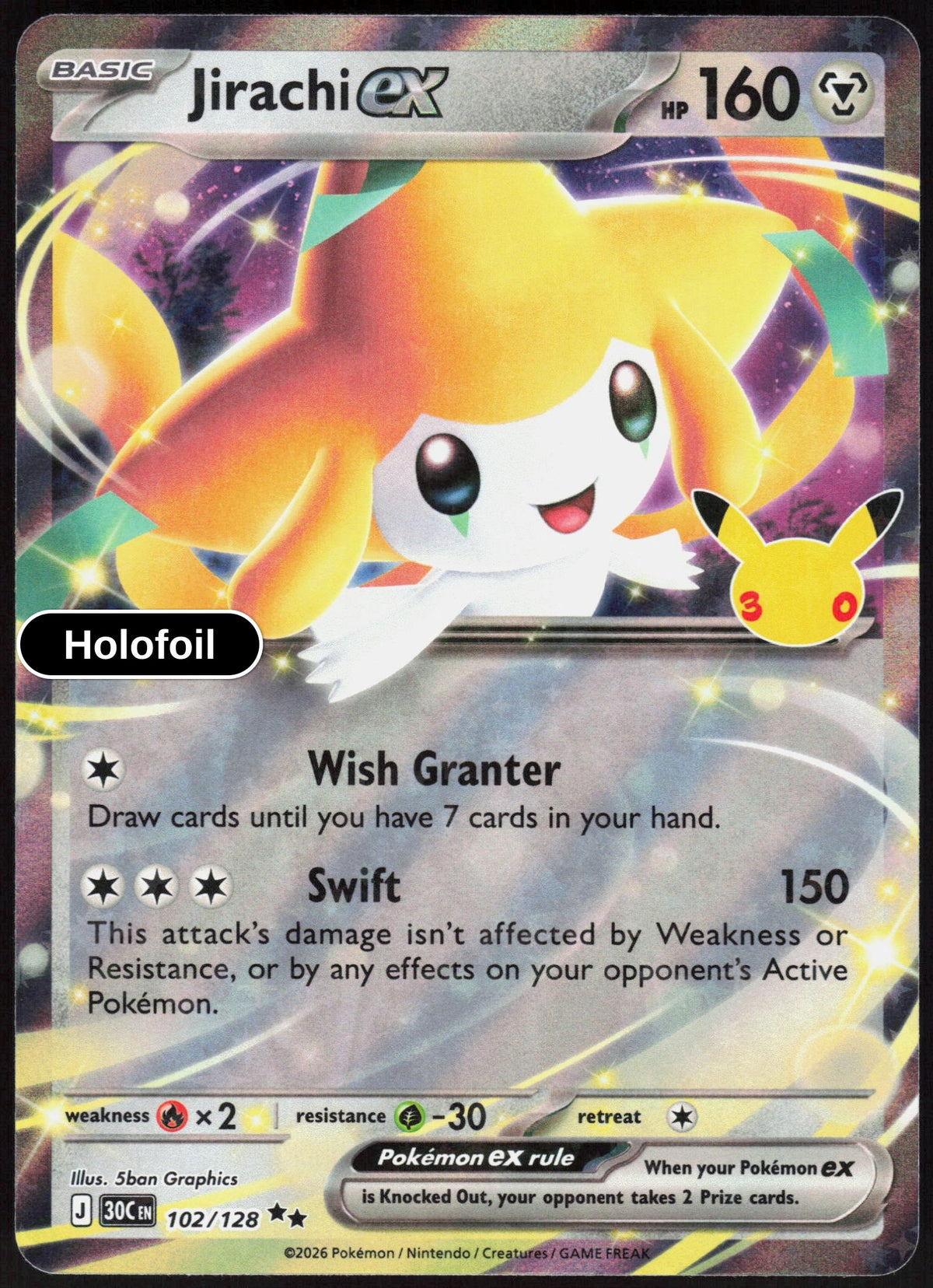 Jirachi ex - 102/128