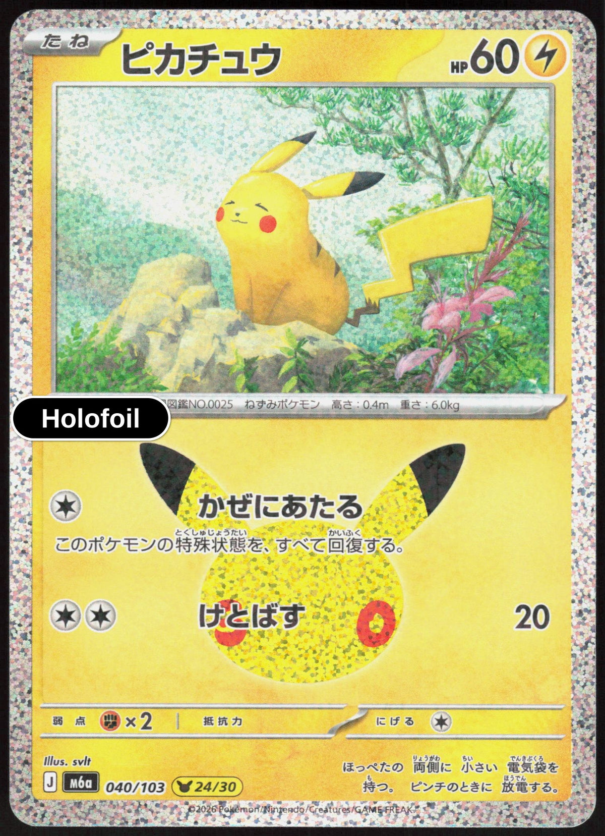 Pikachu - 040/103