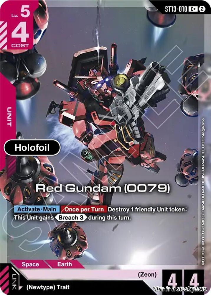 Red Gundam (0079) (C+)