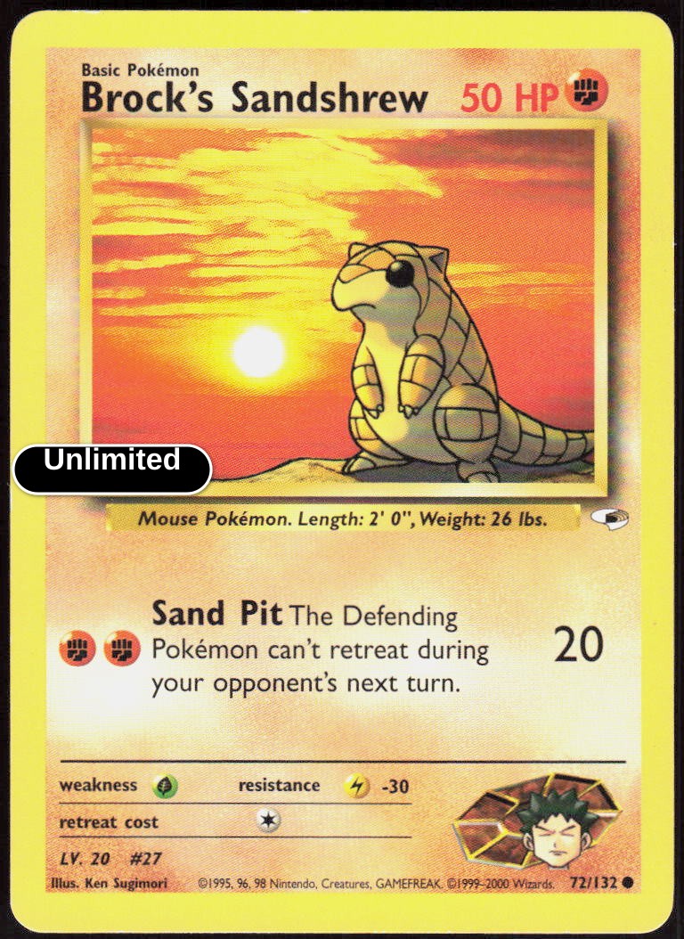 Brock's Sandshrew (72)