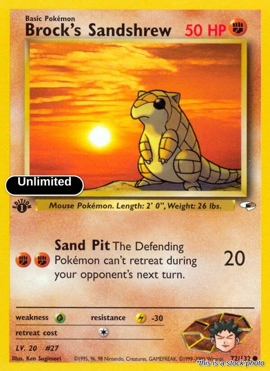 Brock's Sandshrew (72)