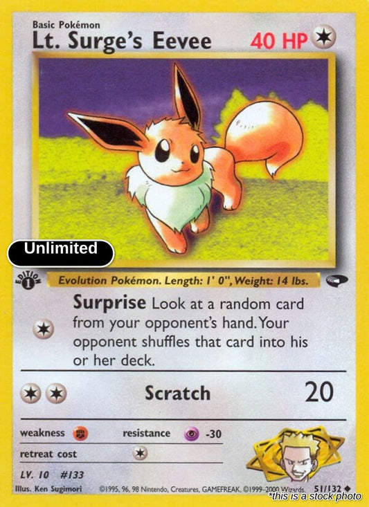 Lt. Surge's Eevee