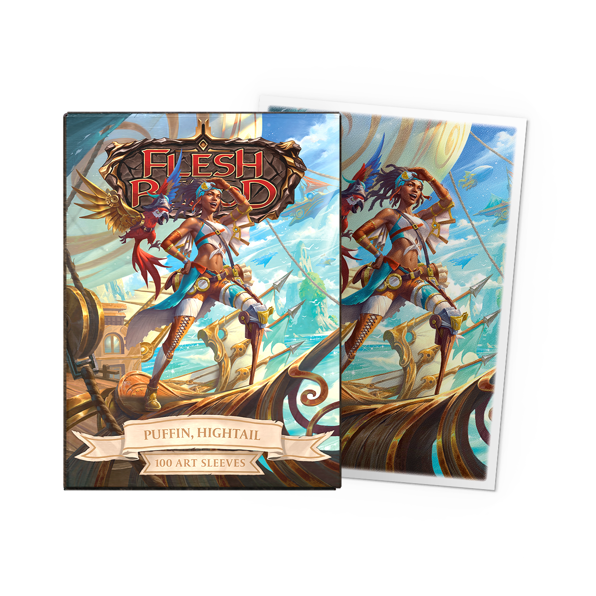 Dragon Shield Matte Art Sleeves - Flesh and Blood Puffin Hightail (100 Pack)