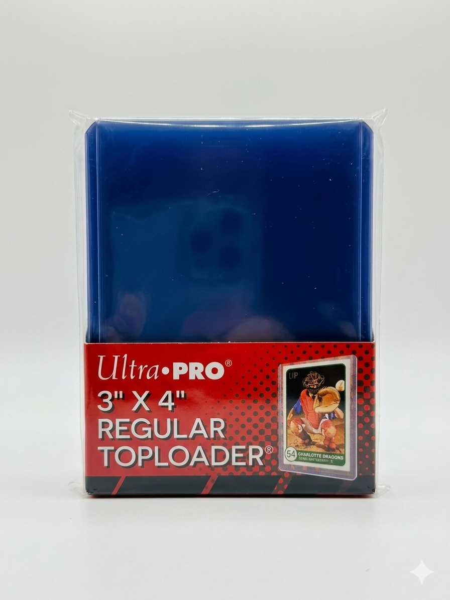 25 Pack Ultra Pro 3"x4" Toploader Regular Size