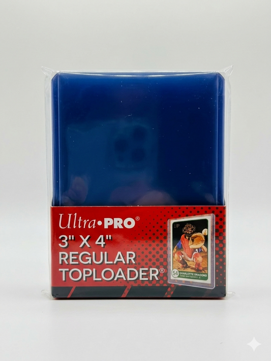 25 Pack Ultra Pro 3"x4" Toploader Regular Size
