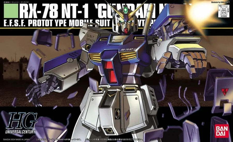 Bandai HGUC 1/144 Gundam NT-1 Alex model kit