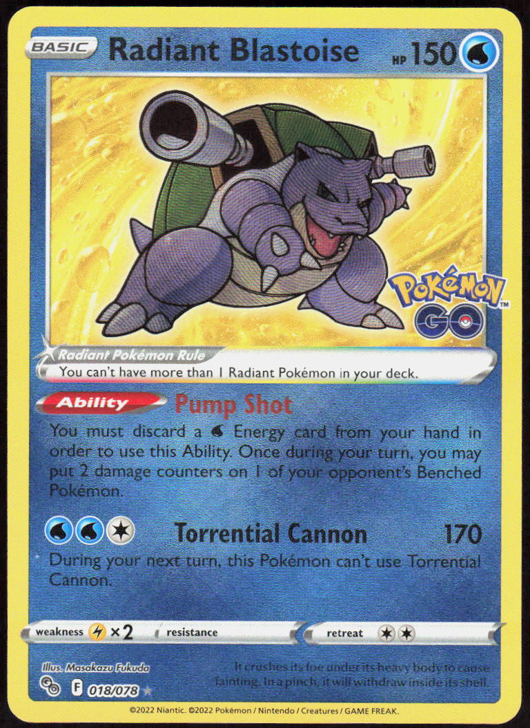 Radiant Blastoise