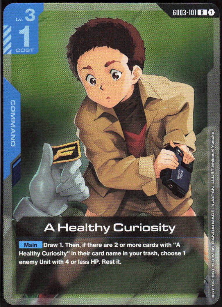 A Healthy Curiosity