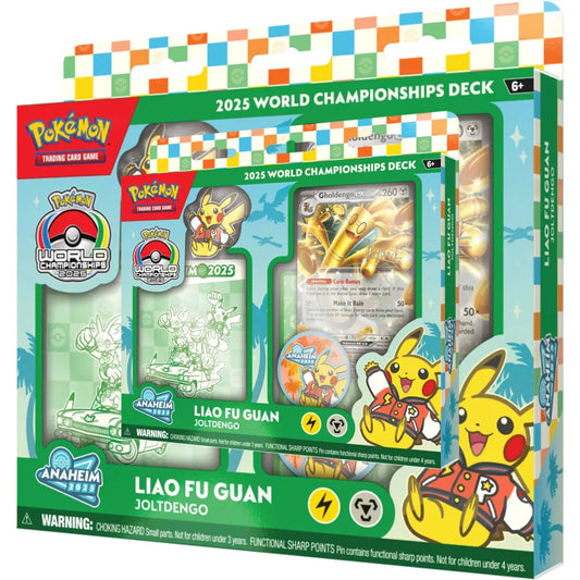 Pokemon World Championships Deck 2025 Liao Fu Guan