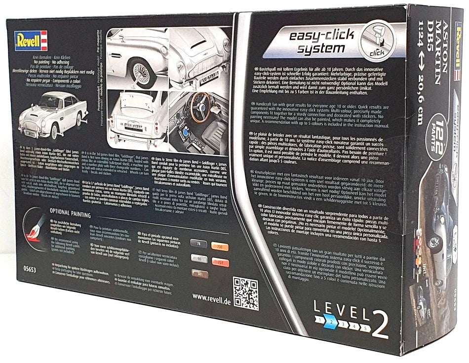 Revell Aston Martin DB5 James Bond model kit - view 2