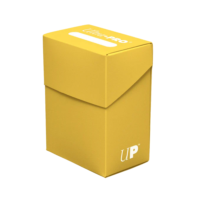Ultra Pro 80+ deck box yellow
