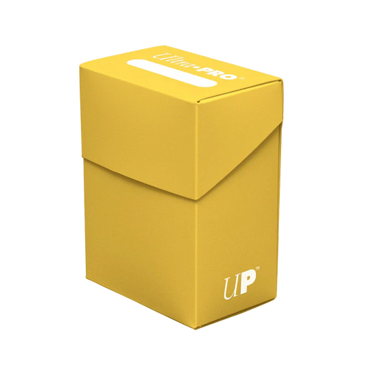 Ultra Pro 80+ deck box yellow